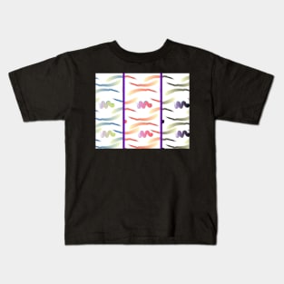 Multicolored digital gradient design Kids T-Shirt